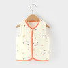 迷你木木屋 婴儿马甲秋冬外穿宝宝夹棉背心新生儿小马夹男女童冬季加厚坎肩