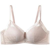 E-BRA小胸厚杯无钢圈文胸女无痕聚拢收副乳内衣KB00219 浅肉色LSB 70A