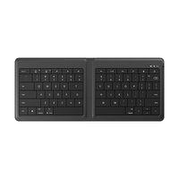 Microsoft 微软 超薄可折叠 蓝牙4.0 Surface pro ipad平板电脑无线键盘 Foldable Keyboard键盘