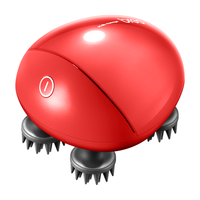 倍轻松（breo）头部按摩器 头皮按摩爪电动龙爪手按摩仪蓝色 scalp colorful生日礼物女男父亲节礼物实用送长辈 scalp colorful