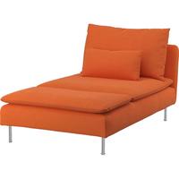 IKEA宜家SODERHAMN索德汉单人沙发贵妃椅躺椅布艺欧式简约现代