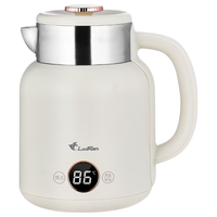 雷凡 非凡科技·只因你我（LeiFan） 恒温电热水壶316不锈钢保温大容量电焖茶壶智能焖黑茶煮茶器 1.7L智能显温【多段控温】-316不锈钢无缝内胆