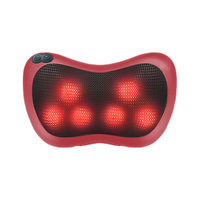 凯仕乐(Kasrrow)颈部按摩仪按摩枕头肩颈按摩颈部肩颈背部按摩靠垫脖子腿足底全身实用中秋礼盒 6D按摩+定时+热敷+中国红