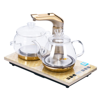 越一 全自动免开盖 智能电热水壶+漏斗+电茶炉 0.8L