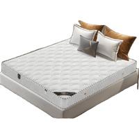 安定家弹簧床垫20cm厚1.8米经济型双人偏硬1.5m软硬两用3E椰棕垫席梦思 精钢整体弹簧20C 1.0*1.9