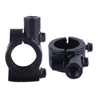 电动车反光镜底座 电瓶车后视镜镜座改装雨伞棚固定座太阳棚支架