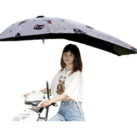 dipuer 迪普尔 电动车雨棚可折叠拆卸防晒挡雨遮阳伞电瓶摩托车遮雨蓬-A支架