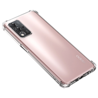 AOYAMIC 全包防摔 OPPO A93s 5G手机壳  透明白 硅胶