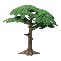 玛奇乐仿真植物模型玩具沙盘植物树木草丛场景摆件儿童 小树