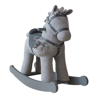little bird told me英伦风格儿童摇摇马小木马玩具9/12月1-4岁周岁英国品牌 大马斯特灵-12月以上
