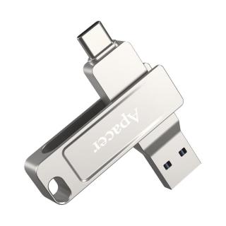 宇瞻 Type-C双接口U盘 32GB 太空银 电脑手机两用U盘