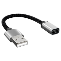 颖果 USB公转Type-C母充电线 Type-C USB-A