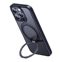 倍思360旋转支点壳适用苹果15ProMax手机壳适用iPhone14Pro磁吸壳13Magsafe高级感12带支架防摔Plus保护套