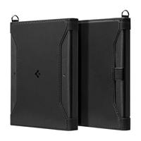 spigen 多功能 护照包 皮革 黑色