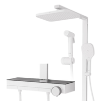  箭牌 ARROW AE34150MZHCP 淋浴花洒套装 哑白