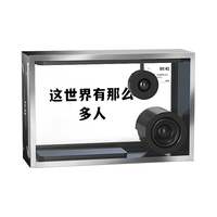 Anmut 透明悬浮歌词 蓝牙音响 钛金灰
