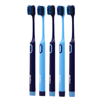 科砾霖（KOLLIEN）细软毛牙刷套装成人男女家用旅行牙刷8支装清洁牙齿 软毛牙刷X8