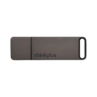  thinkplus TU100 高速传输 U盘  灰色 128GB