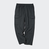 UNIQLO 优衣库 男装水洗宽松舒适工装九分裤/长裤/休闲起居裤481572 481572/09黑色 M
