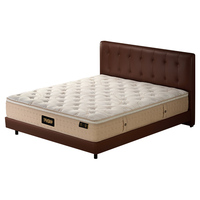 金可儿（Kingkoil）乳胶床垫偏硬五分区1898典藏床垫+1898典藏床架1.8米*2.0米 【套床】1898成人床垫&床架