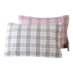 金号 A类纯棉枕头巾 双层纱布 2条装126g/条 52*80cm
