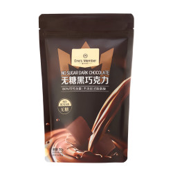 One's Member 1号会员店 80%无糖黑巧 150g 休闲零食巧克力