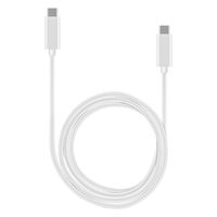 STIGER 斯泰克 CT-5A01 双Type-C 100W 数据线 TPE 2m 白色