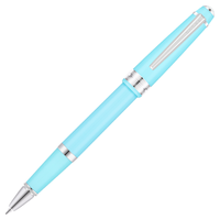 CROSS 高仕 Bailey Light系列 拔帽宝珠笔 天蓝杆黒芯 0.7mm 单支装