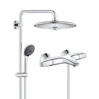 GROHE 高仪 奥菲莉亚系列 恒温花洒套装 27421002花洒+34155003下出水龙头