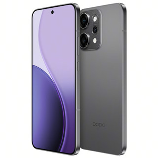 OPPO Reno14 Pro 高清长焦实况照片 礁石黑 12GB+256GB 5G手机+蓝屿幻境磁吸保护壳套装