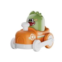 贝比心 beibixin 儿童按压惯性卡通火车