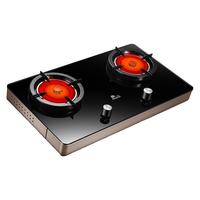 Redsun 炉灶天然气煤气灶双灶聚能灶台式液化气家用燃气灶特价ES009B