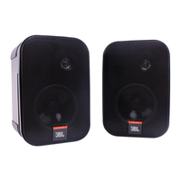 JBL 杰宝 CSS-1ST 壁挂音箱 公共广播会议音箱 室内室外背景音乐音响蓝牙功放话筒套装 CSS-1ST四只+AV2500功放