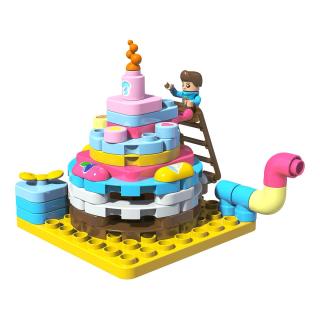 BLOKS 布鲁可积木 创造大师系列 80114 我的家-生日蛋糕