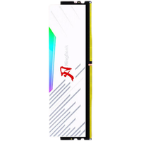 KINGBANK 金百达 白刃 DDR5 6000MHz RGB 台式机内存 灯条 白色 64GB 32GBx2