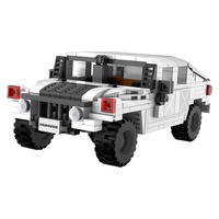 CaDA 咔搭 咔搭积木系列 C55022 HUMVEE越野车