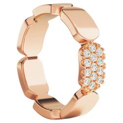 APM Monaco 玫瑰金色戒指女高级感轻奢时尚手饰