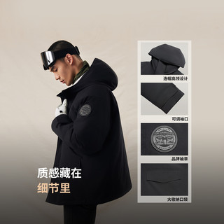  Levi's/李维斯 通勤轻户外 中长款连帽羽绒服