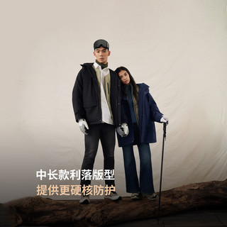  Levi's/李维斯 通勤轻户外 中长款连帽羽绒服