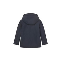 暇步士（Hush Puppies）童装儿男女童2025冬季新款透气透湿经典学院风连帽风衣外套 藏蓝 170 cm