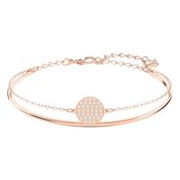 施华洛世奇 GINGER优雅球拍手镯 玫瑰金色 5274892-205