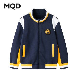 MQD 马骑顿 秋冬季学院风针织日常通勤外套 藏青1 15