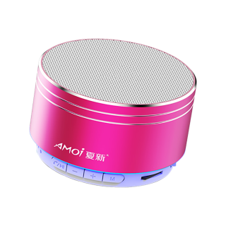 夏新 AMOIK2升级版低音炮迷你小音响便携可通话语音进帐播报无线蓝牙音箱