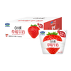 君乐宝 白小纯草莓味牛奶 220ml*12袋