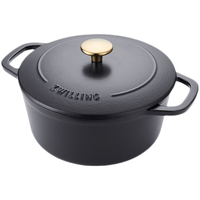 ZWILLING 双立人 40202-021 汤锅(20cm、铸铁、黑色)