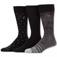 Men's 3-Pk. Moisture-Wicking Dress Socks