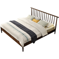 JIAYI 家逸 木韵系列 RF-1550 竖琴实木床