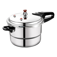 荣事达不锈钢高压锅燃气灶电磁炉通用压力锅小号快煮锅防爆家用锅具 明火电磁炉通用/1-2人/ 18cm 3L