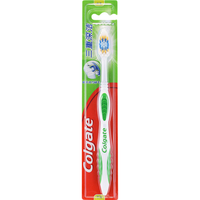 高露洁（Colgate） 高露洁牙刷三重深洁中毛软毛环状动力刷毛有效清洁牙缝 （1支装） 高露洁