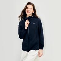 ELLE Active 女士防风休闲外套 舒弹百搭减龄显瘦通勤拉链运动衣